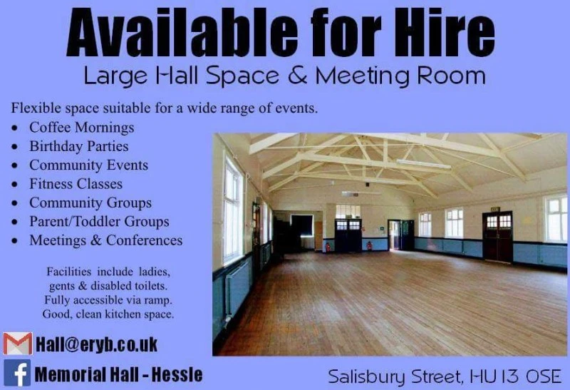 Hessle Memorial Hall photo 5